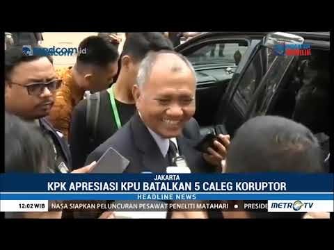 KPK Apresiasi Langkah KPU Coret 5 Bacaleg Eks Koruptor