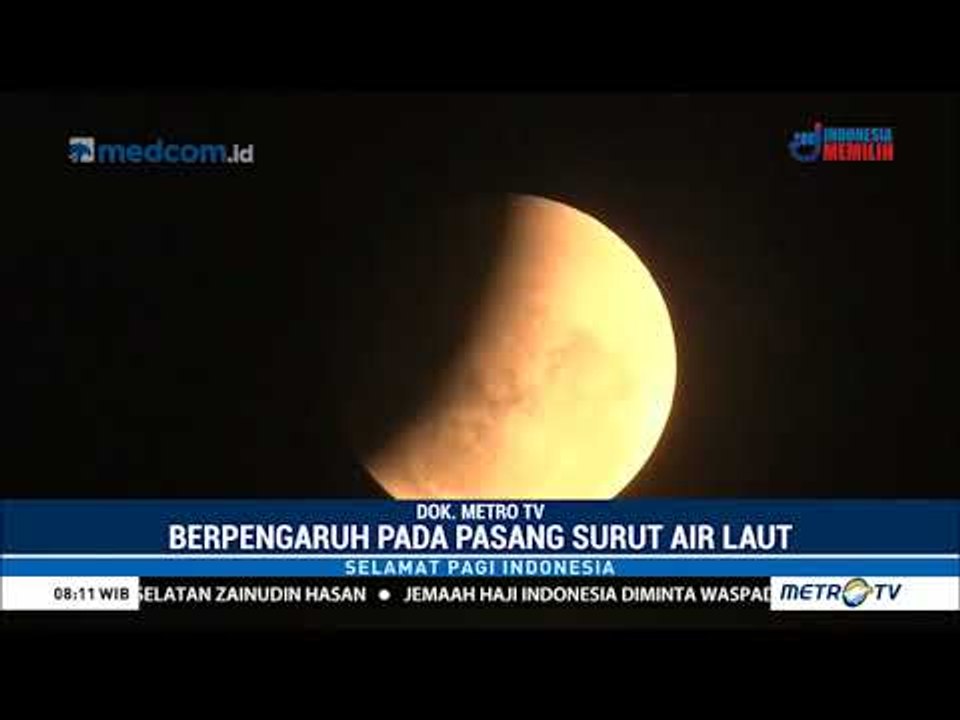 Dampak Gerhana Bulan Pada Pasang Surut Air Laut
