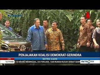 Pertemuan Lanjutan SBY-Prabowo Bahas Koalisi
