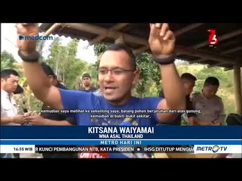 Pendaki Rinjani Ceritakan Detik-detik Gempa Terjadi