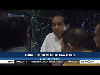 Begini Cara Jokowi Memilih Cawapres