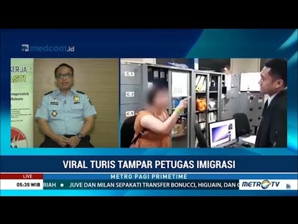 Turis Asing Tampar Petugas, Ditjen Imigrasi Bawa Kasus  ke Jalur Hukum Beri Efek Jera