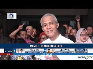 Unggul Quick Count, Ganjar Janji Sowan ke Sudirman Said