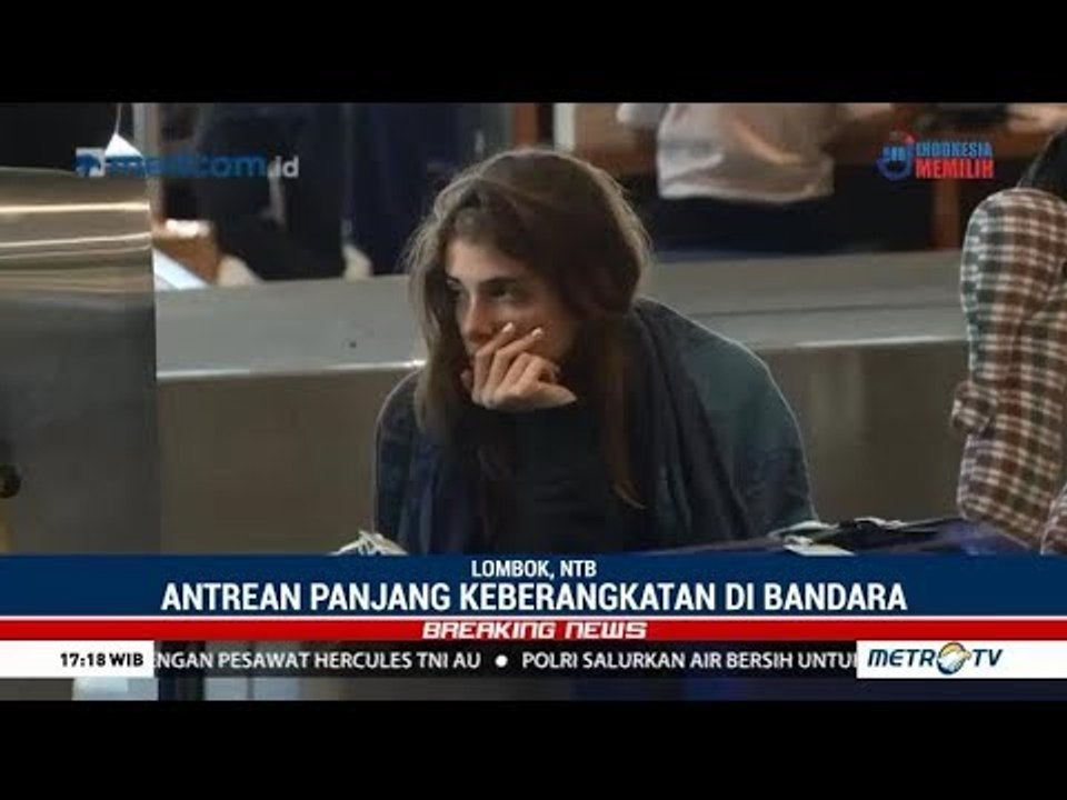 Turis Asing Ceritakan Detik-detik Gempa Lombok Terjadi