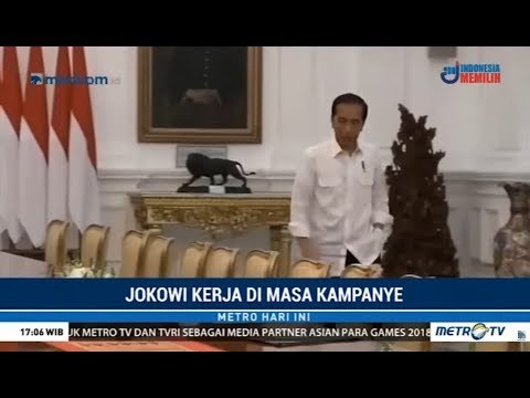 Hari Ini Jokowi Tetap Kerja, Tidak Kampanye, Meski Masa Kampanye Sudah Dimulai