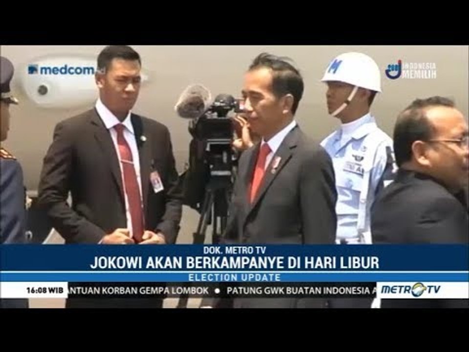 Mantap ! Jokowi Hanya Akan Kampanye Pilpres Di Hari Libur