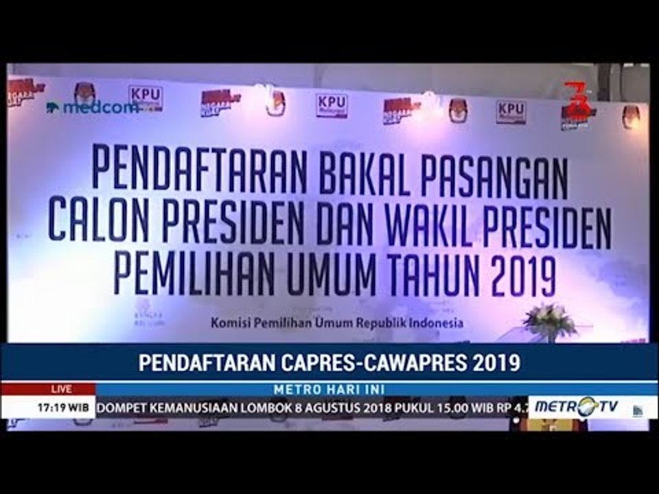KPU Imbau Parpol Segera Daftarkan Capres