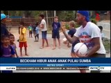 Kunjungi Sumba, David Beckham Hibur Anak-anak