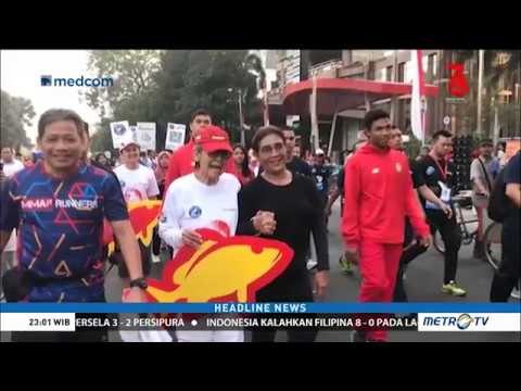 Menteri Susi dan Zohri Kampanye Makan Ikan