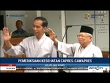 Detik Detik Jokowi-Ma'ruf Tes Kesehatan Capres-Cawapres