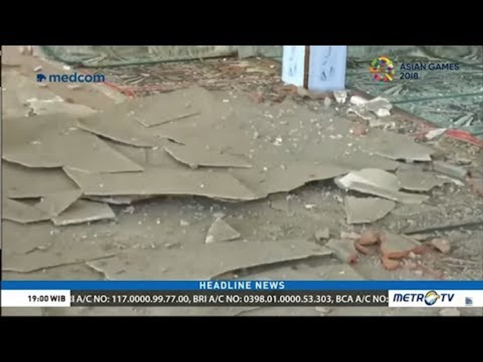 23 Rumah di Sumbawa Barat Rusak Akibat Gempa Besar Susulan 19 Agustus di Lombok