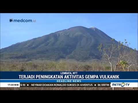 Terjadi Gempa Vulkanik, Gunung Api Ile Lewotolok NTT Masih Berstatus Waspada