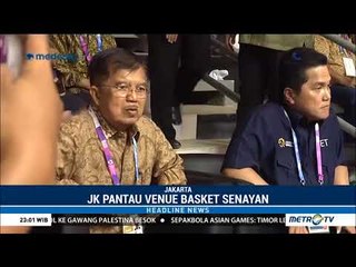 JK Tinjau Kesiapan GBK