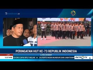 Upacara HUT RI Lamongan Diikuti 20 Mantan Teroris dan Kombatan