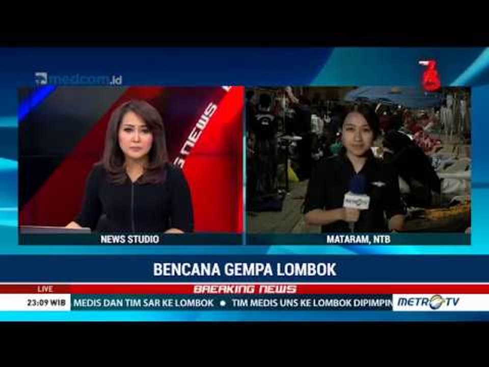 Lagi, Gempa Susulan 5,4 SR Guncang NTB