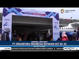 Kemeriahan Festival Dirgantara Indonesia