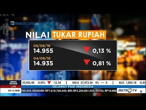 Melemah Ke Rp14.955 Per Dolar AS, Rupiah Hari Rabu 5 September Masih Tertekan