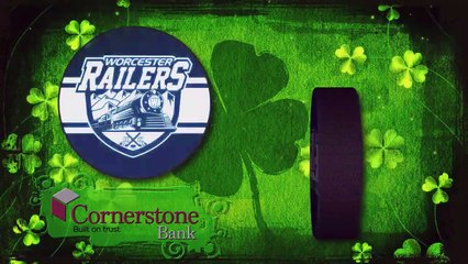 ECHL Maine Mariners 3 at Worcester Railers HC 5