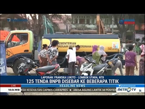 Ini Pengungsian Terbesar Korban Gempa Lombok