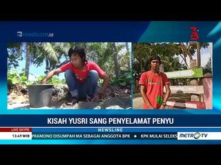 Kisah Yusri Sang Penyelamat Penyu