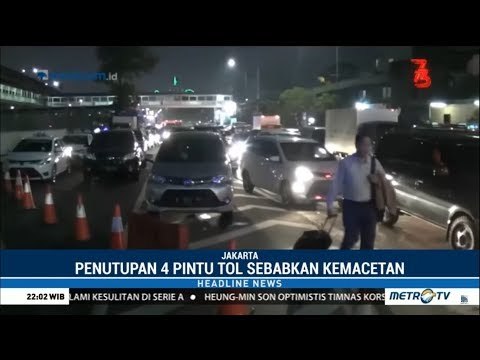 Terjebak Macet Uji Coba Arus Lalin untuk Asian Games 2018