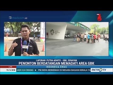 1.800 Personel Polisi Atur Kelancaran Pembukaan Asian Games