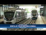 Operasional LRT Palembang Kembali Normal