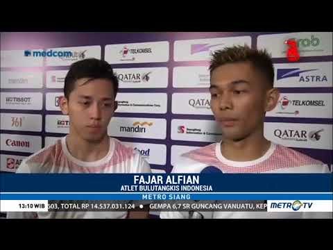 Tekad Baja Fajar/Rian Hadapi Tiongkok di Laga Final Bulutangkis Asian Games 2018