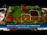 Mencicipi Tumpeng Bertema Hari Kemerdekaan