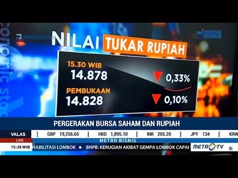 Awal Pekan Rupiah & IHSG Terkoreksi Tipis
