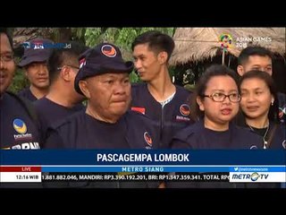 33 Relawan NasDem Tiba di Lombok Utara