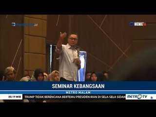 Kampanyekan Sandiaga, Zulkifli Hasan Disoraki Mahasiswa