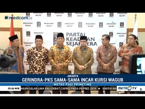 Pengamat : Perebutan Kursi Wagub DKI Bisa Pengaruhi Koalisi Prabowo-Sandiaga