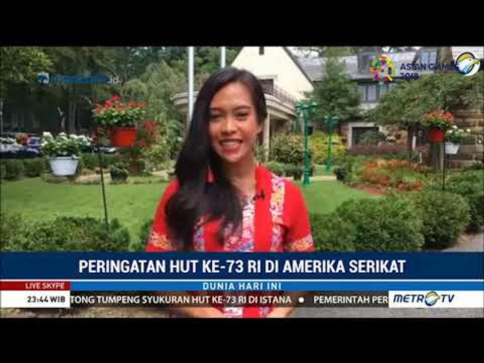 Peringatan HUT ke-73 RI di AS