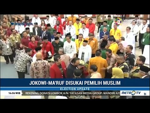 Survei Alvara : Jokowi-Ma'ruf Pegang Kunci Kemenangan : Disukai Pemilih Muslim