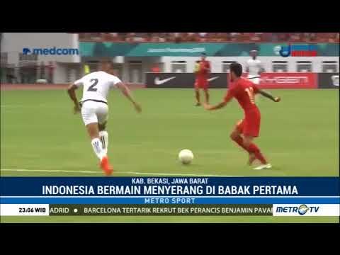 Gol Tunggal Evan Dimas, Indonesia Menang 1-0 Melawan Mauritius