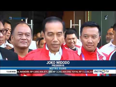 Medali Emas Terus Mengalir, Jokowi Optimis Indonesia Lampaui Target Asian Games 2018