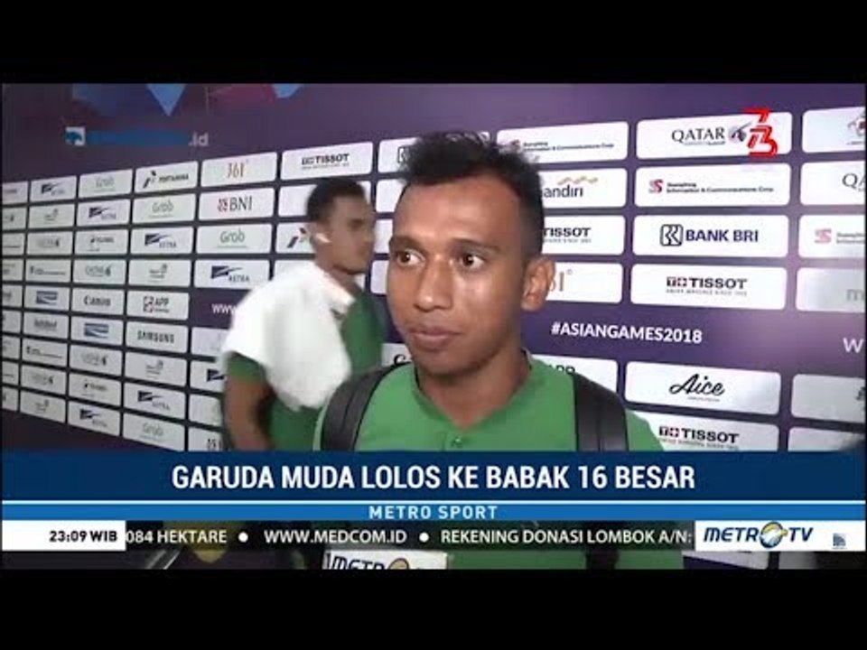 Irfan Jaya, Garuda Muda Pembuka Kemenangan Atas Hongkong Di Laga Sepakbola Asian Games 2018