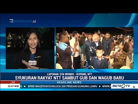 NTT Gelar Syukuran Rakyat Sambut Pemimpin Baru