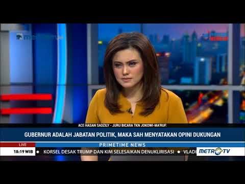 Gubernur Pendukung Jokowi-Ma'ruf Langsung Masuk Tim Pemenangan
