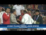 JK Sebut Pelukan Prabowo-Jokowi Spontan