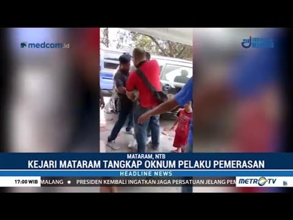 Diciduk ! Detik-Detik Polisi Tangkap Pejabat "Minta Jatah" Proyek Pasca-Gempa Di Lombok