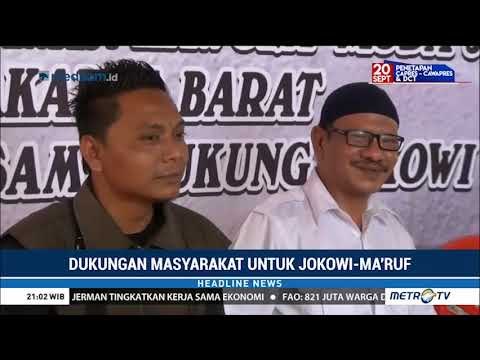 Kawula Muda se-Jakbar Deklarasikan Dukungan untuk Jokowi-Ma'ruf