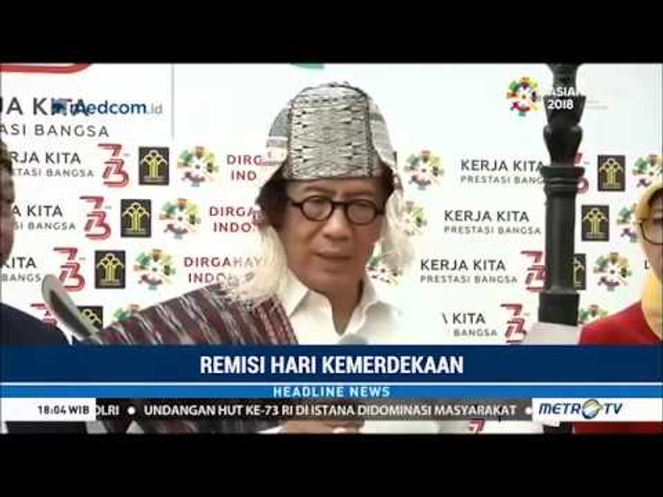 Terima Remisi, 2 Ribu Napi Dinyatakan Bebas