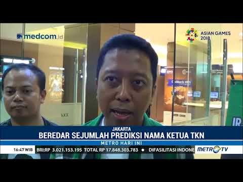 Ketua Tim Pemenangan Jokowi-Ma'ruf Diumumkan Usai Asian Games