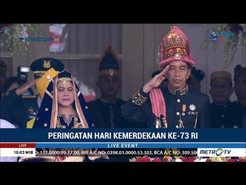 Suasana Sakral Detik-Detik Kemerdekaan di Upacara Peringatan HUT ke-73 RI