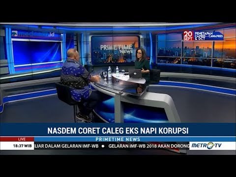 NasDem Komitmen Coret Bacaleg Eks Koruptor