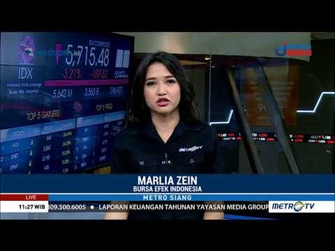 Rupiah Melemah, IHSG Terimbas Turun