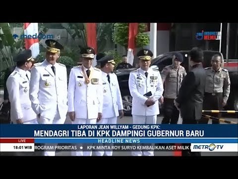 Setelah Dilantik Jokowi, Para Gubernur Datangi KPK
