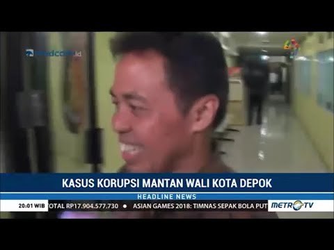 Kasus Korupsi Mantan Wali Kota Depok Nur Mahmudi Ismail
